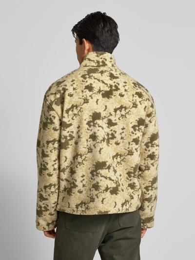 Pegador Men’s Beige Camo Hooded Jacket