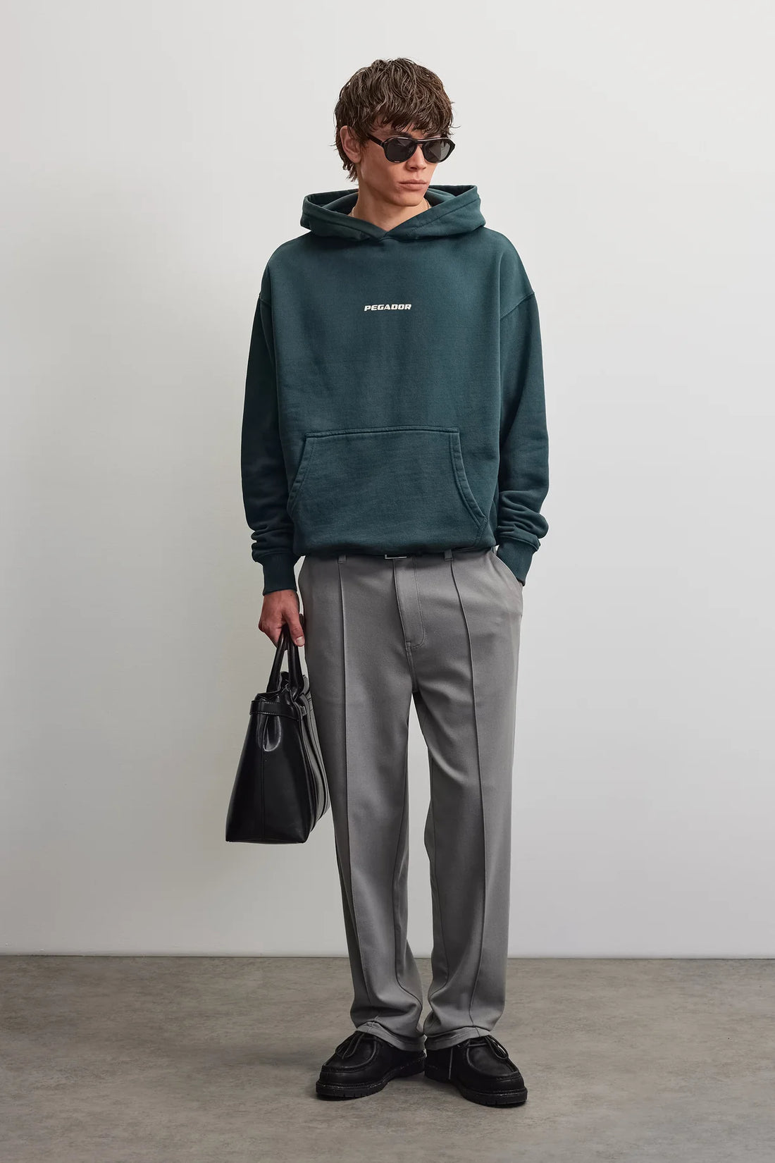 Pegador Streetwear Oversized Hoodie Green