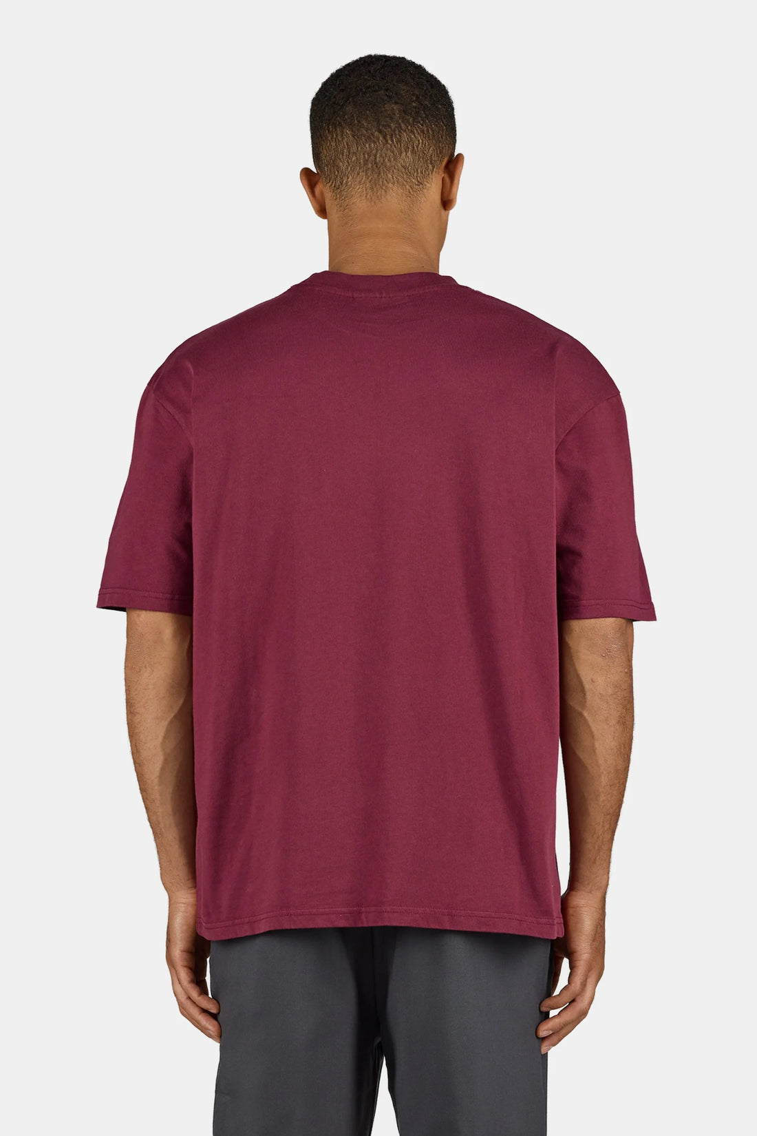 Pegador Oversized Maroon Red - T Shirt