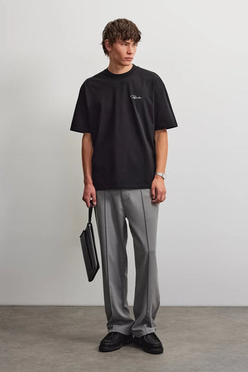 Pegador Pike Oversized T-Shirt – Washed Black