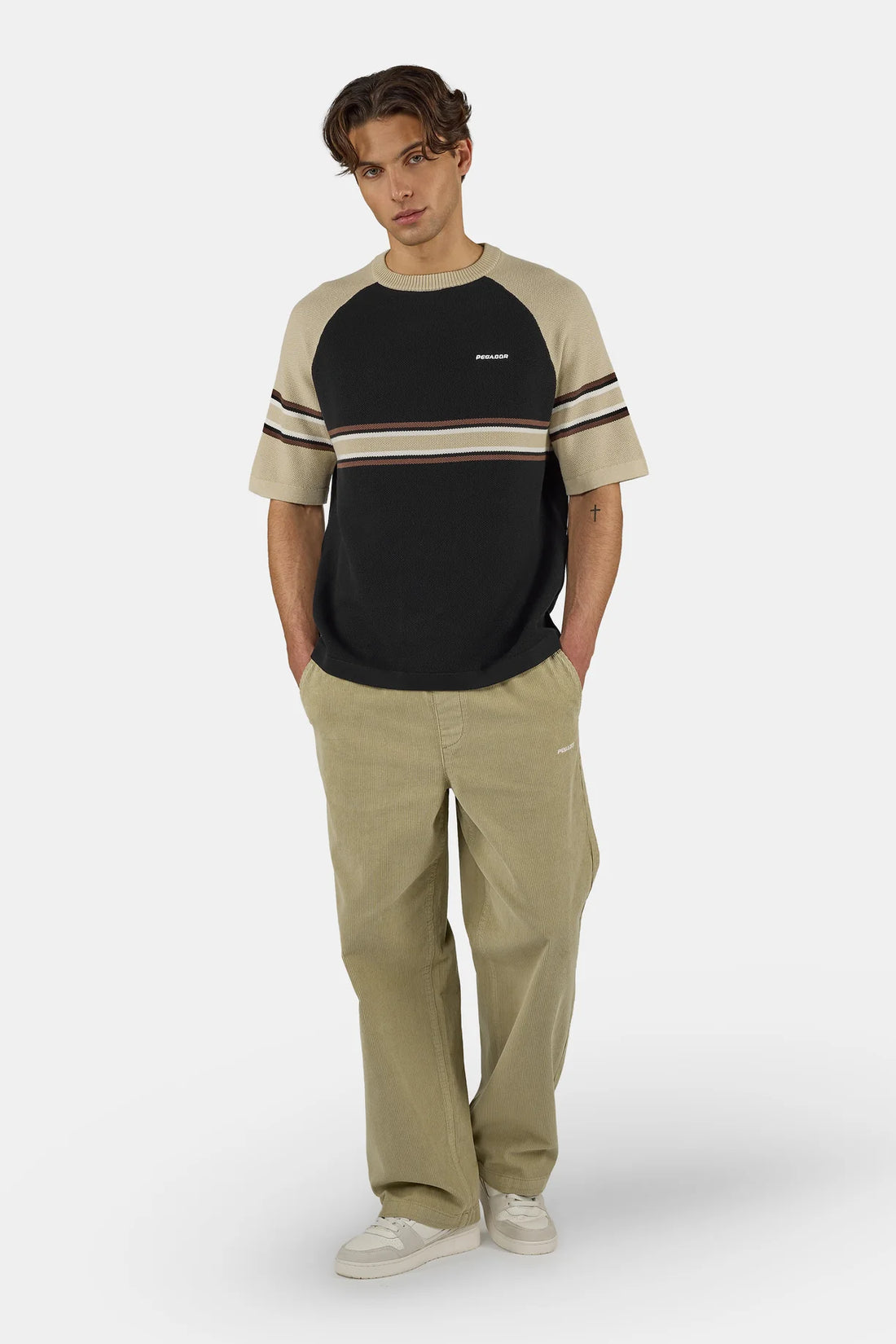 Beige pegador jogginghose